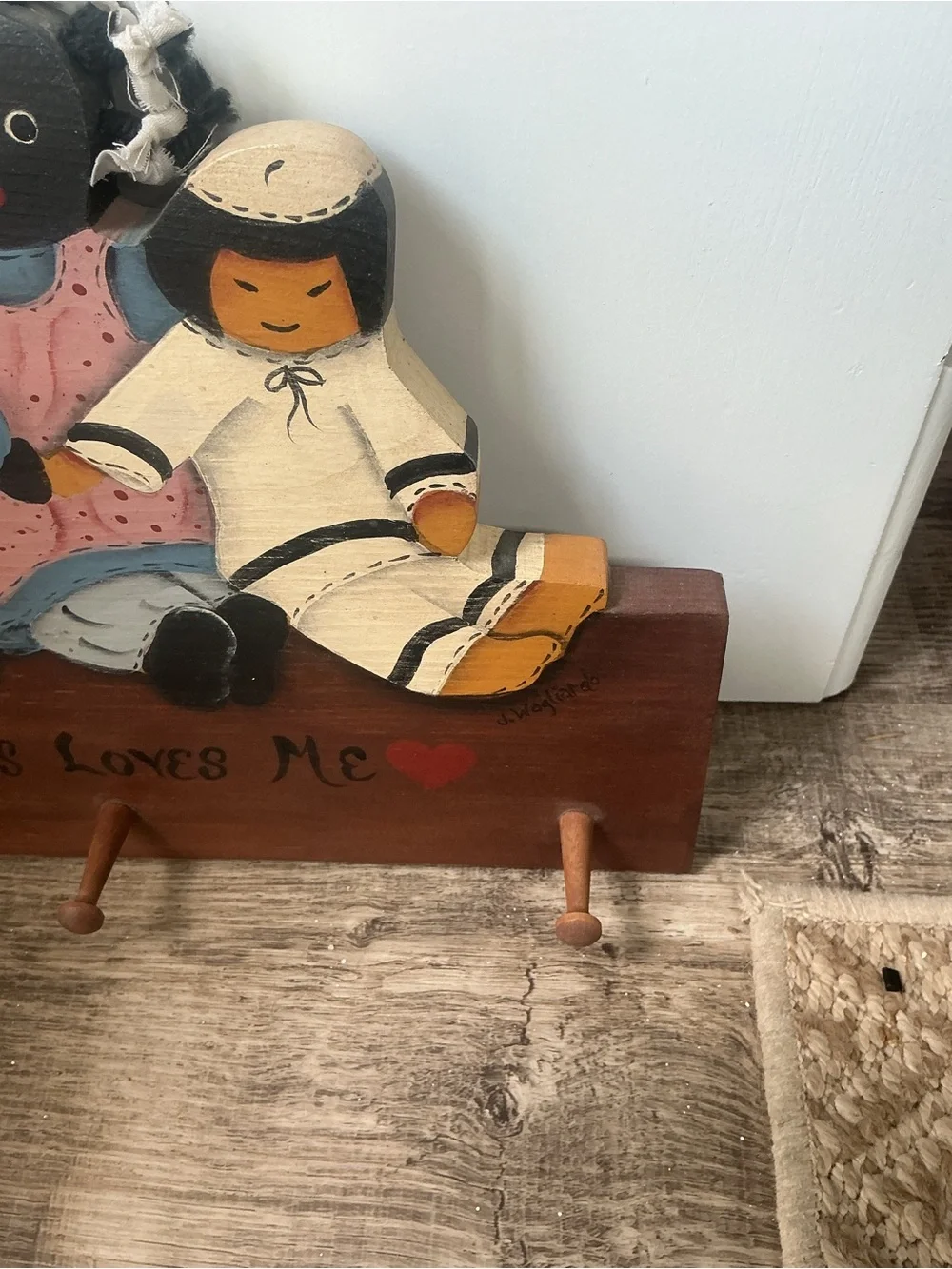 Handmade decorative wooden